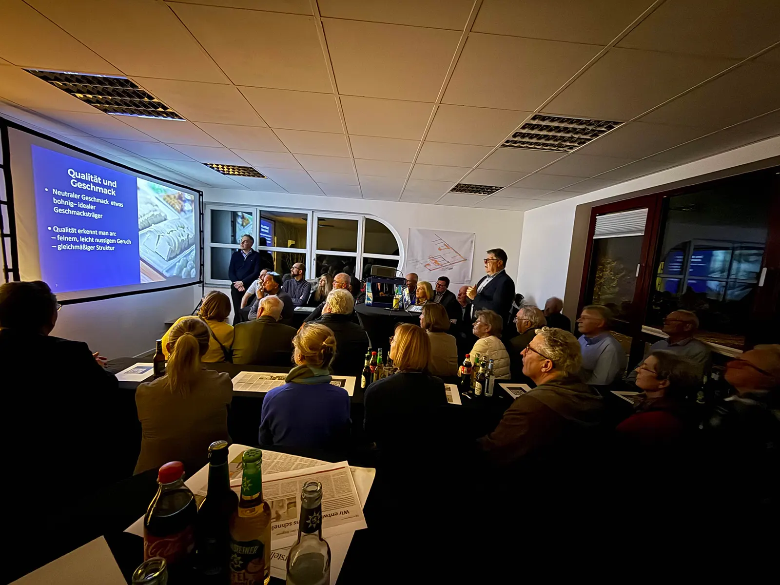 Rotary-Clubs Adenau-Nürburgring und Daun-Eifel zu Gast bei The New Originals Company in Wiesbaum